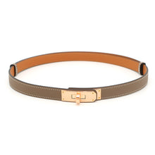 Load image into Gallery viewer, HERMES Kelly belt 18 Etoupe Epsom
