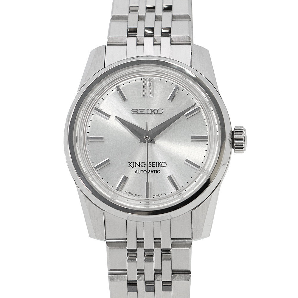 SEIKO King SEIKO W37mm Stainless Steel Silver DialSDKS001