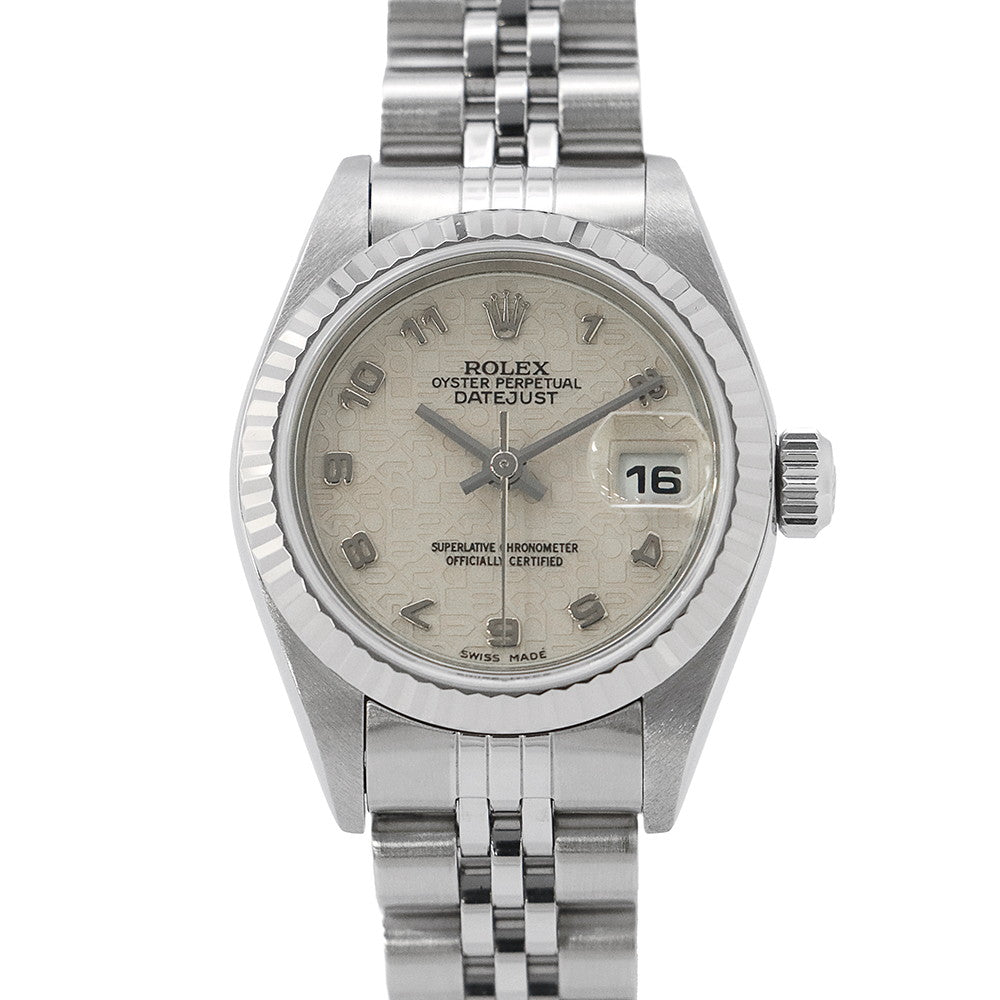 ROLEX Datejust W26mm Stainless Steel WG White Dial79174