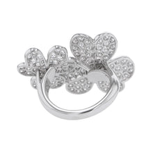 Load image into Gallery viewer, Van Cleef &amp; Arpels Frivol Entre Le Door Ring Size 50/#10VCARB67550/VCARB67500 18K White Gold
