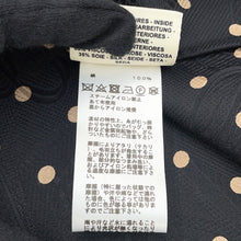 Load image into Gallery viewer, HERMES One Piece Zouaves and Dragon Zouaves of Dragons DotPattern Size 34 Black Silk100%
