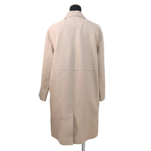 将图像加载到图库查看器中，HERMES Long Jacket Size 34 Jasmin Flower Goatskin Leather
