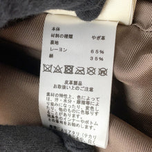 将图像加载到图库查看器中，HERMES Long Jacket Size 34 Jasmin Flower Goatskin Leather
