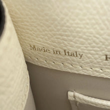 将图像加载到图库查看器中，Valextra Valextra Izide WhiteWBES0036028LOC99WW Soft Calf Leather Size Mini

