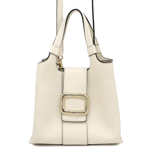 将图像加载到图库查看器中，Roger Vivier Viv Shock 2WAY Shopping Bag CreamRBWAOGA0100QV7C019 Leather Size Mini
