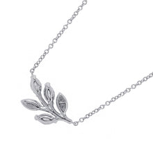 将图像加载到图库查看器中，TIFFANY&amp;Co. Victoria Diamond Branch Pendant66960803 Pt950
