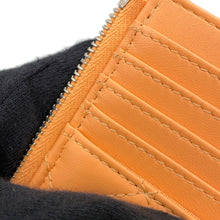 Load image into Gallery viewer, CHANEL Matelasse Star Fragment Case OrangeAP3732 Lambskin/Rhinestone
