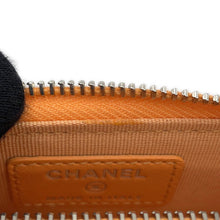 Load image into Gallery viewer, CHANEL Matelasse Star Fragment Case OrangeAP3732 Lambskin/Rhinestone
