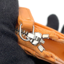 Load image into Gallery viewer, CHANEL Matelasse Star Fragment Case OrangeAP3732 Lambskin/Rhinestone
