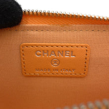 Load image into Gallery viewer, CHANEL Matelasse Star Fragment Case OrangeAP3732 Lambskin/Rhinestone
