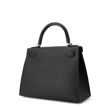 Load image into Gallery viewer, HERMES Kelly Sellier Black Epsom Size 28
