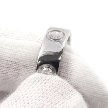 将图像加载到图库查看器中，CARTIER Love Ring Classic Model Diamond Size 50/#10 ClassicB4032500 18K White Gold
