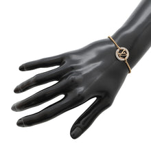 将图像加载到图库查看器中，LOUIS VUITTON Bracelet Louise by NightM00758 Metal Rhinestone
