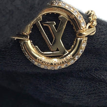 将图像加载到图库查看器中，LOUIS VUITTON Bracelet Louise by NightM00758 Metal Rhinestone
