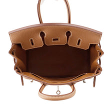 将图像加载到图库查看器中，HERMES Birkin Gold Togo Leather Size 25
