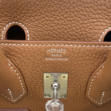 将图像加载到图库查看器中，HERMES Birkin Gold Togo Leather Size 25
