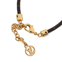 Load image into Gallery viewer, LOUIS VUITTON Bracelet Vivienne Basket Gold/Silver/WhiteM8218Z Monogram Metal Faux Pearl
