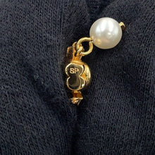 Load image into Gallery viewer, LOUIS VUITTON Bracelet Vivienne Basket Gold/Silver/WhiteM8218Z Monogram Metal Faux Pearl
