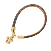 Load image into Gallery viewer, LOUIS VUITTON Bracelet Vivienne Size 19 BrownM6773 Monogram・Canvas Calf Leather
