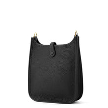 将图像加载到图库查看器中，HERMES Evelyne Long Black Taurillon Clemence Size TPM
