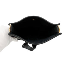 将图像加载到图库查看器中，HERMES Evelyne Long Black Taurillon Clemence Size TPM
