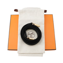 将图像加载到图库查看器中，HERMES Evelyne Long Black Taurillon Clemence Size TPM
