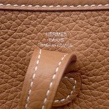 Load image into Gallery viewer, HERMES Evelyne Long Gold Taurillon Clemence Size TPM
