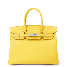 将图像加载到图库查看器中，HERMES Birkin Jaune de Naples Epsom Size 30
