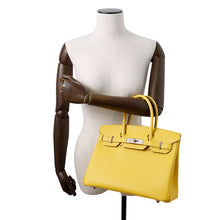 将图像加载到图库查看器中，HERMES Birkin Jaune de Naples Epsom Size 30
