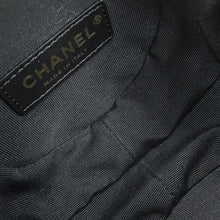 Load image into Gallery viewer, CHANEL Camellia Evening ChainShoulder Bag BlackAS4445 Shiny Aged Calf Leather
