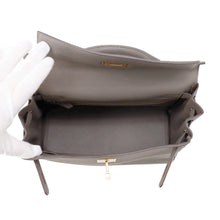 Load image into Gallery viewer, HERMES Kelly Retourne Etain Togo Leather Size 28
