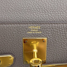 Load image into Gallery viewer, HERMES Kelly Retourne Etain Togo Leather Size 28
