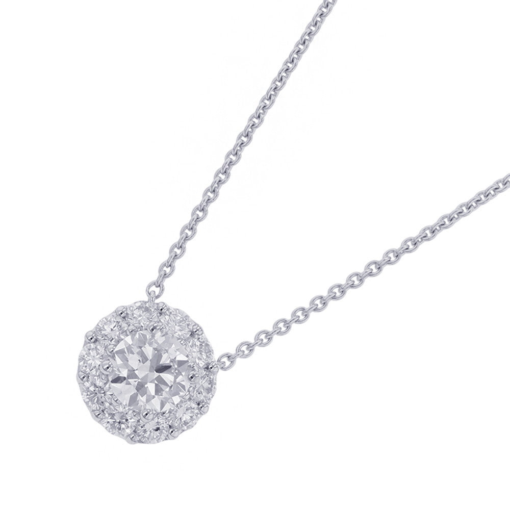 GRAFF ★Icon Round Diamond PendantRGP619 18K White Gold