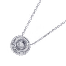 将图像加载到图库查看器中，GRAFF ★Icon Round Diamond PendantRGP619 18K White Gold
