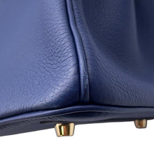 Load image into Gallery viewer, HERMES Birkin blue navy Togo Leather Size 30

