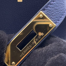 Load image into Gallery viewer, HERMES Birkin blue navy Togo Leather Size 30
