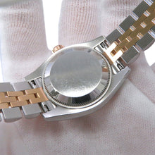 Load image into Gallery viewer, ROLEX Datejust W26mm Stainless Steel K18PG Black Mother of Pearl Dial179171NG
