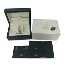 Load image into Gallery viewer, ROLEX Datejust W26mm Stainless Steel K18PG Black Mother of Pearl Dial179171NG
