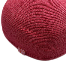 将图像加载到图库查看器中，HERMES Emma Cap Size 57 Pink Paper 81% Polyester 19%
