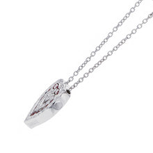 Load image into Gallery viewer, Damiani Belle Epoque Heart Necklace20083365 18K White Gold
