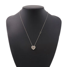 Load image into Gallery viewer, Damiani Belle Epoque Heart Necklace20083365 18K White Gold
