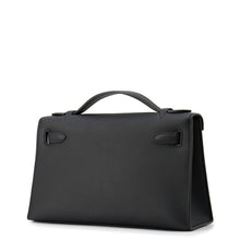 Load image into Gallery viewer, HERMES PochetteKelly Black Swift Leather
