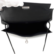 Load image into Gallery viewer, HERMES PochetteKelly Black Swift Leather
