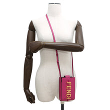 Load image into Gallery viewer, FENDI phone pouch PurplePink7AS192 Leather
