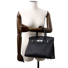 Load image into Gallery viewer, HERMES Birkin Black Togo Leather Size 30
