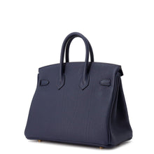 Load image into Gallery viewer, HERMES Birkin Blue Abysse Togo Leather Size 25
