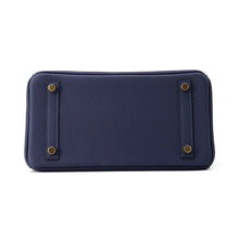 Load image into Gallery viewer, HERMES Birkin Blue Abysse Togo Leather Size 25
