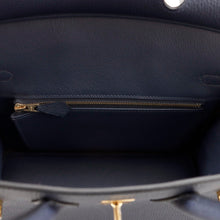 Load image into Gallery viewer, HERMES Birkin Blue Abysse Togo Leather Size 25
