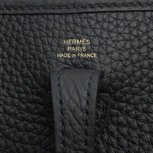 Load image into Gallery viewer, HERMES Evelyne Amazon Long Black Taurillon Clemence Size TPM
