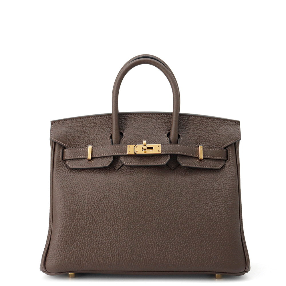 HERMES Birkin Ecorce Togo Leather Size 25